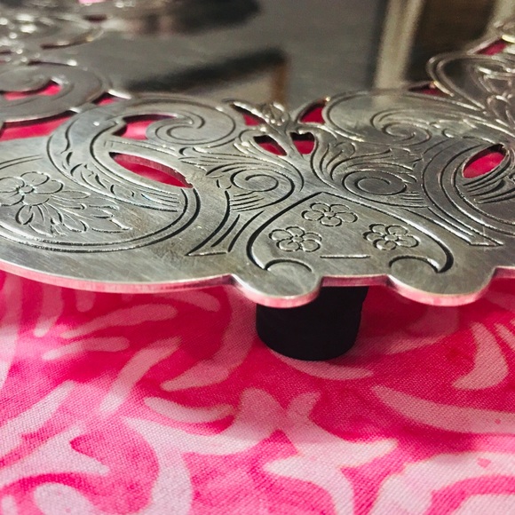 Wallace Silver Trivet 7310 - Picture 3 of 14